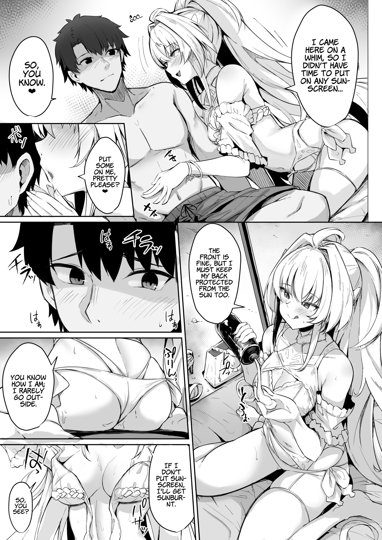 Hentai Manga Comic-Manatsu no Chaldea Summer Vacation Lady ♥ Avalon Edition-Read-3